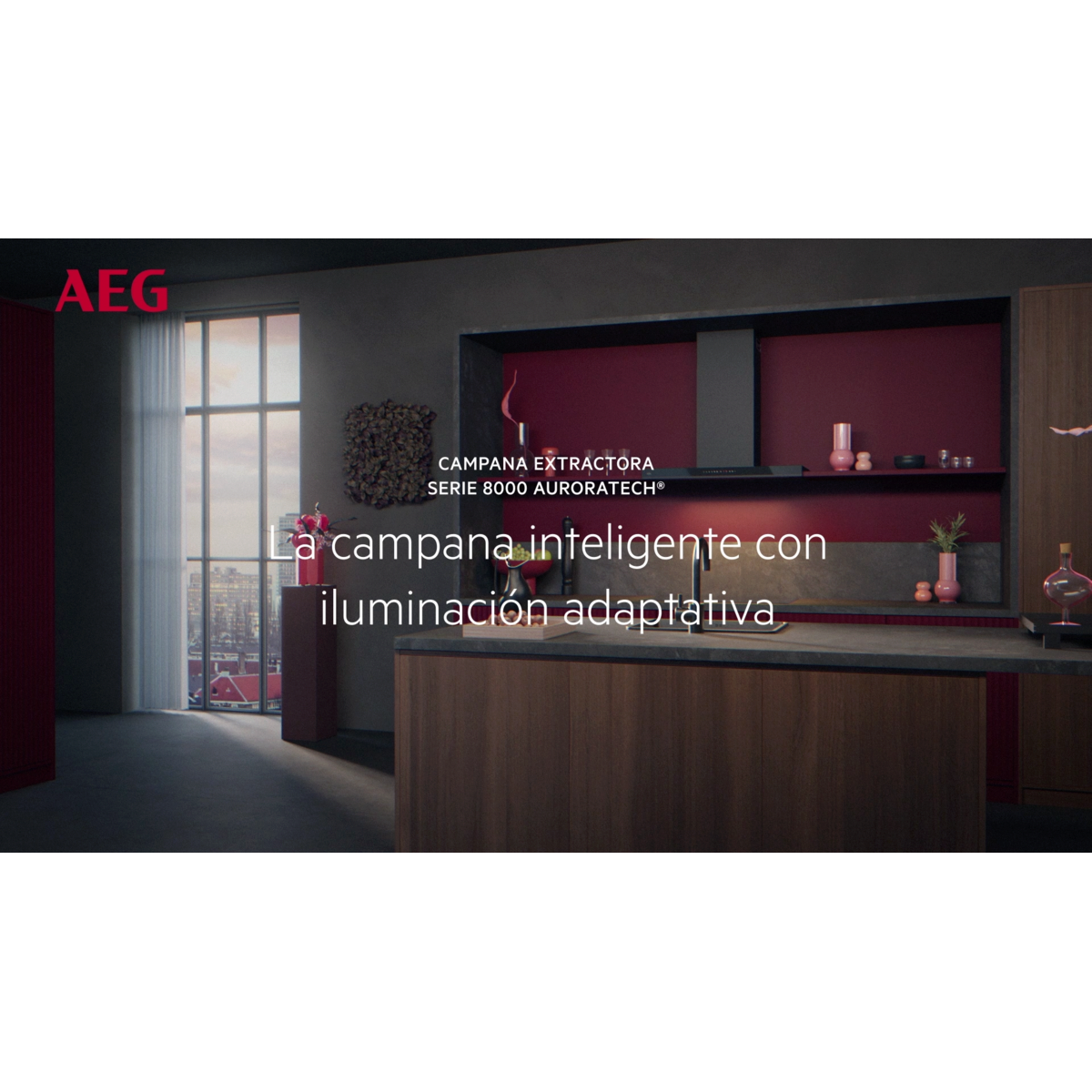 AEG - Campana extractora de 90 cm - GB87D91CB