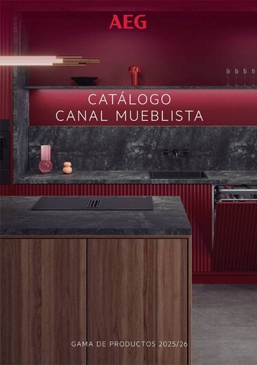 Catálogo AEG Canal Mueblista 2025/2026