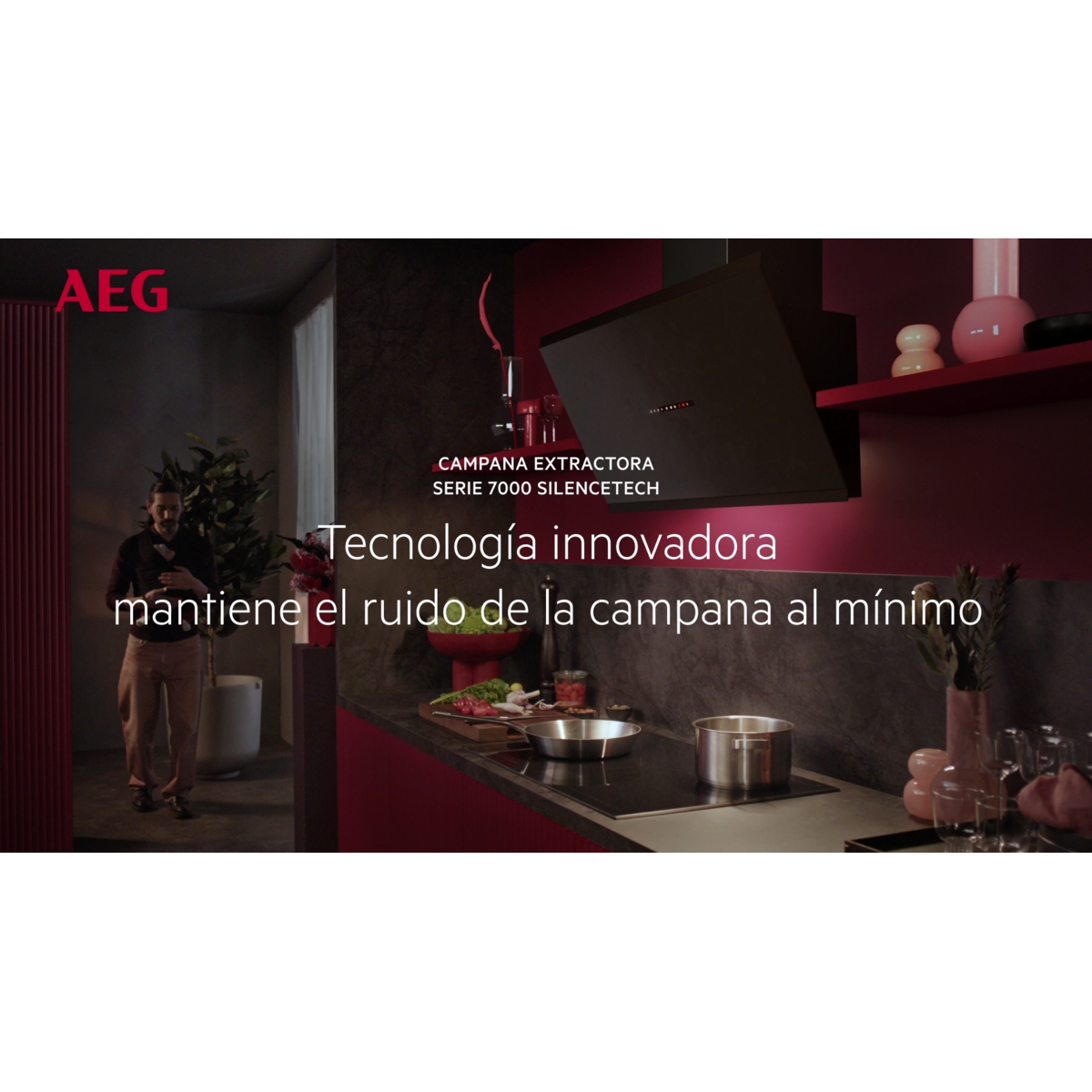 AEG - Campana decorativa - GV77D61SB