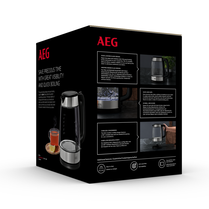 AEG - Hervidor de agua - GK4-1-4GB